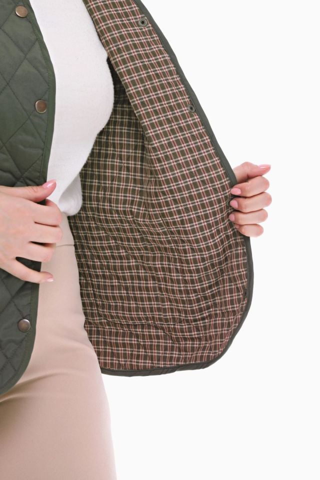 EKOSE HAKİ KAPİTONE YELEK