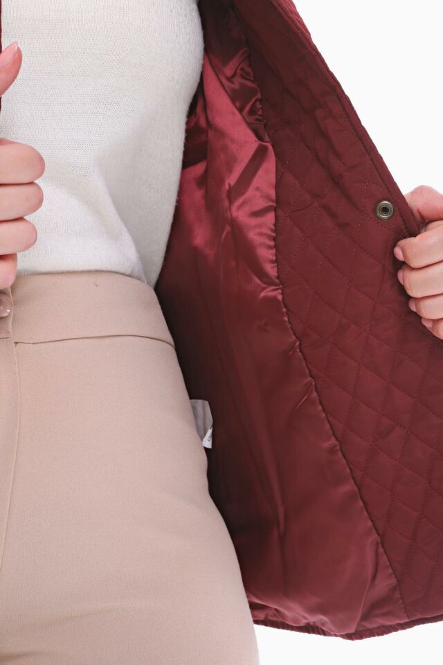 POLO YAKA BORDO KAPİTONE YELEK