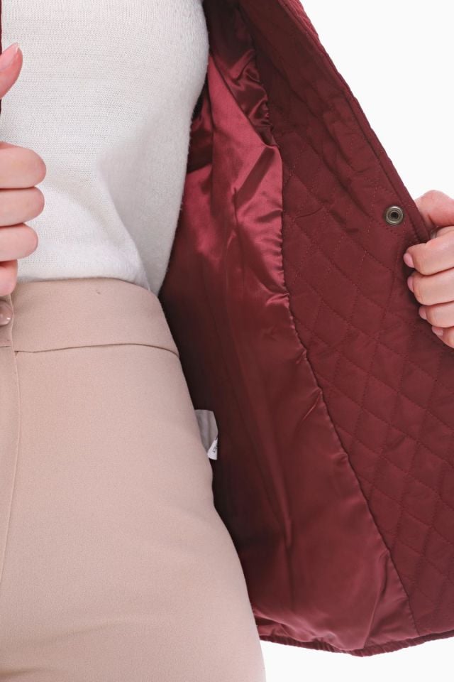 POLO YAKA BORDO KAPİTONE YELEK