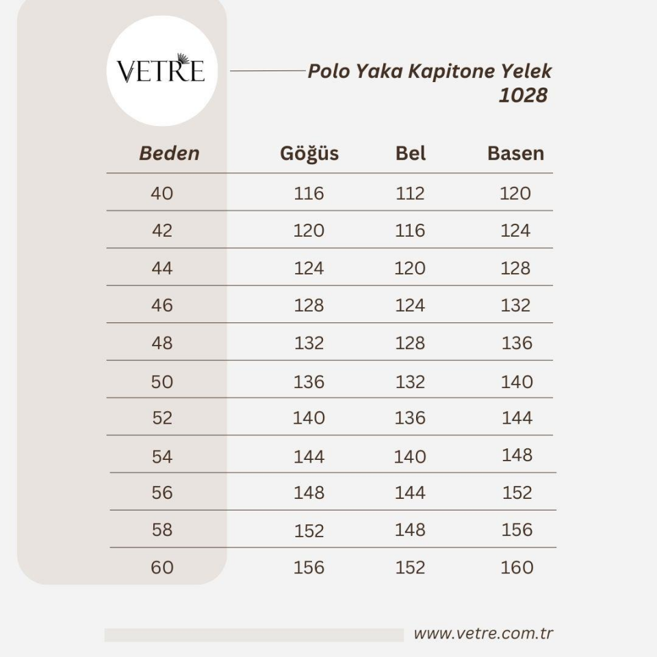 POLO YAKA AÇIK BEJ KAPİTONE YELEK