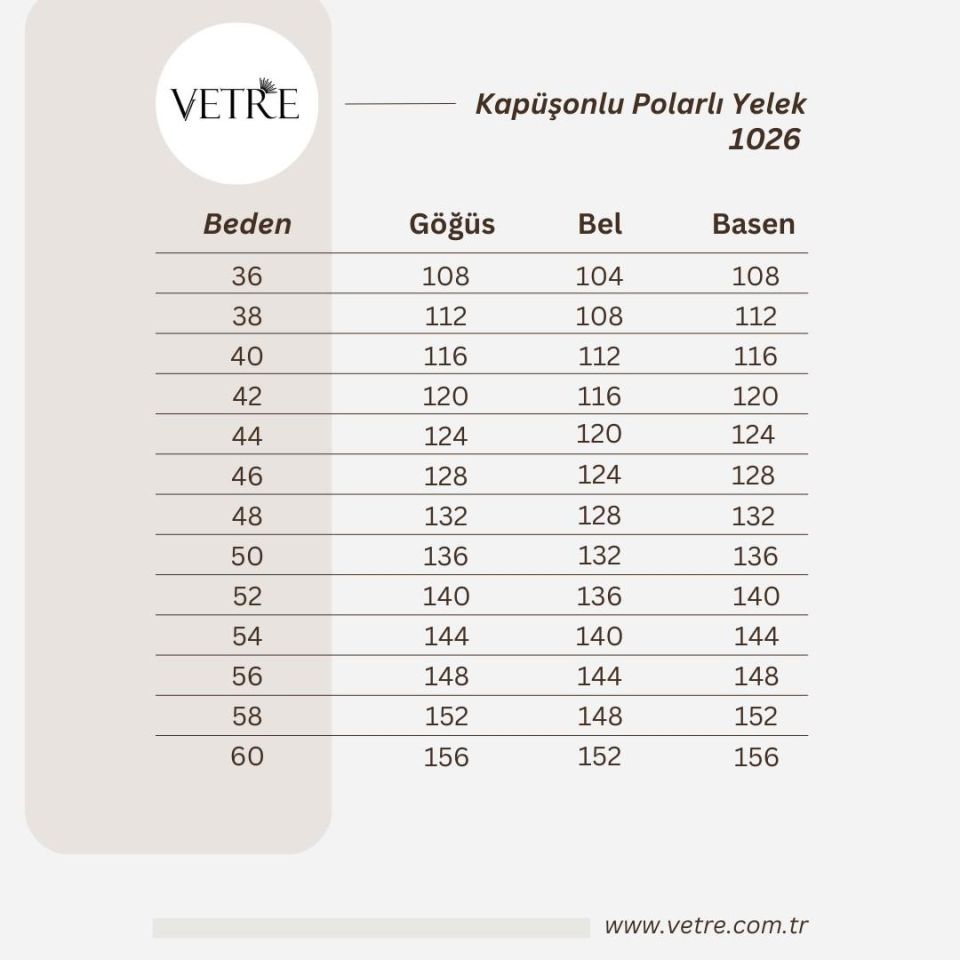 KAPÜŞONLU HAKİ İÇİ POLARLI YELEK