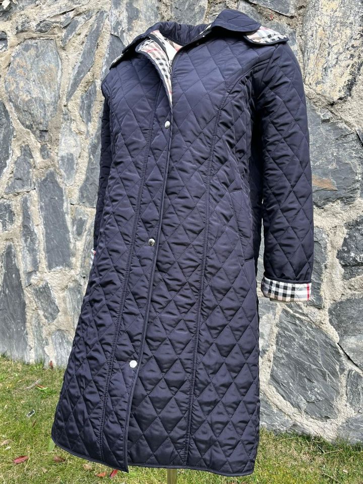 EKOSE 105 CM LACİVERT MEVSİMLİK KAPİTONE MONT