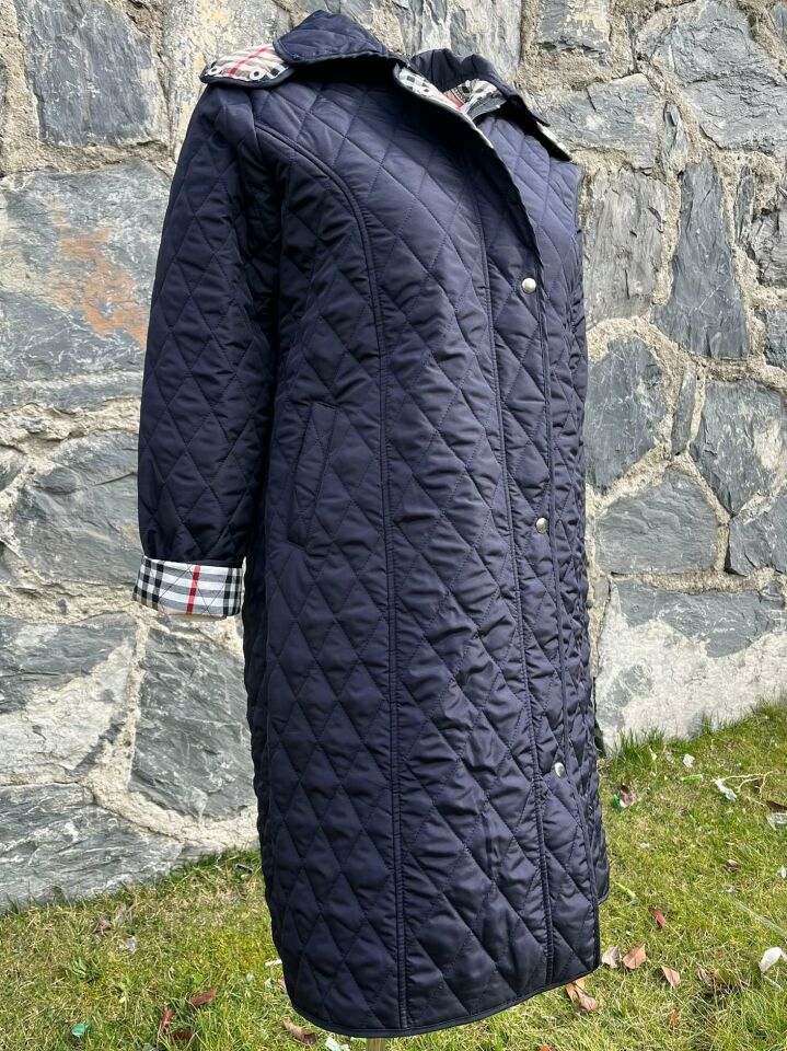 EKOSE 105 CM LACİVERT MEVSİMLİK KAPİTONE MONT