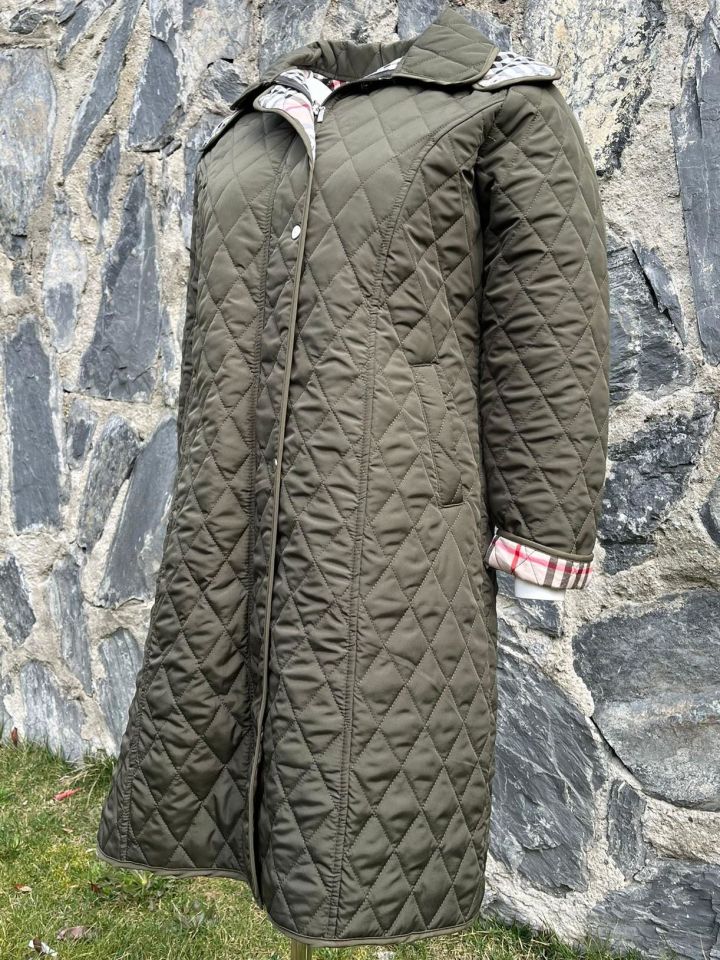 EKOSE 105 CM HAKİ MEVSİMLİK KAPİTONE MONT