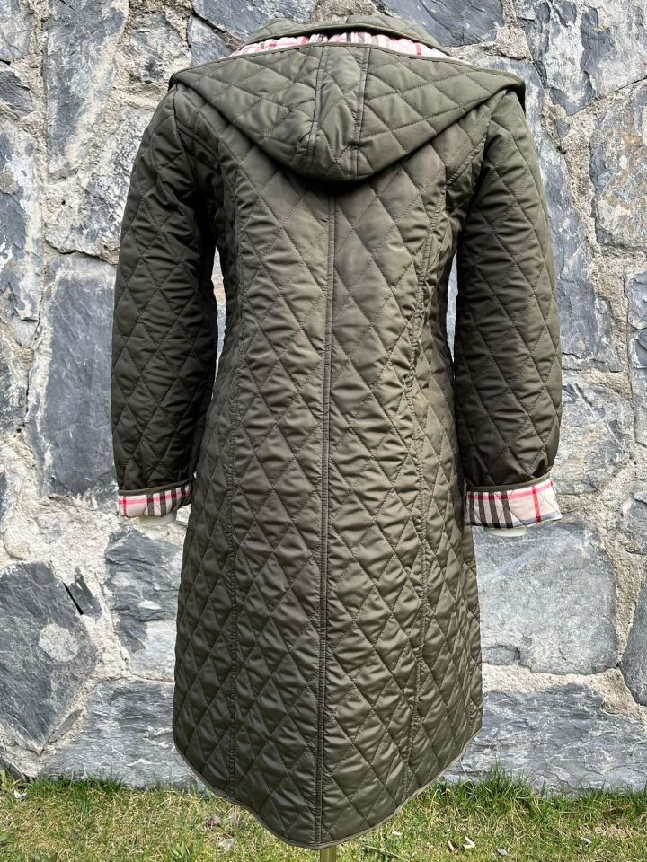 EKOSE 105 CM HAKİ MEVSİMLİK KAPİTONE MONT