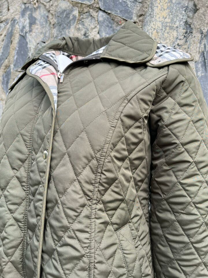 EKOSE 105 CM HAKİ MEVSİMLİK KAPİTONE MONT