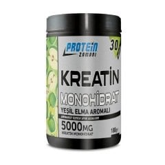 Kreatin Monohidrat 180 gram 30 Servis Yeşil Elma Aromalı