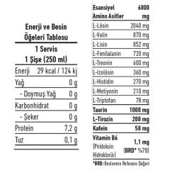 EAA Esansiyel Amino Asit İçeceği 250 ml 24 Adet