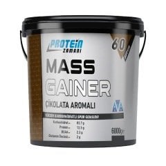 Mass Gainer Karbonhidrat Tozu 6000 gr 60 Servis Çikolata