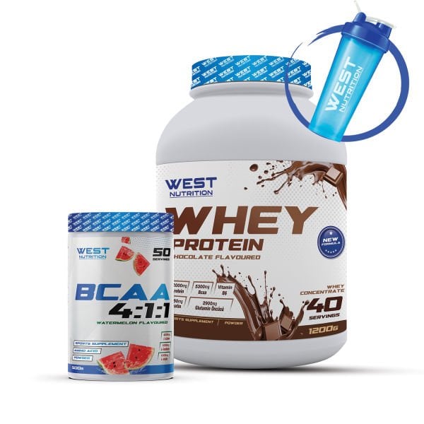 Whey Protein Tozu 1200 gr - BCAA 4:1:1 500 gr Paketi