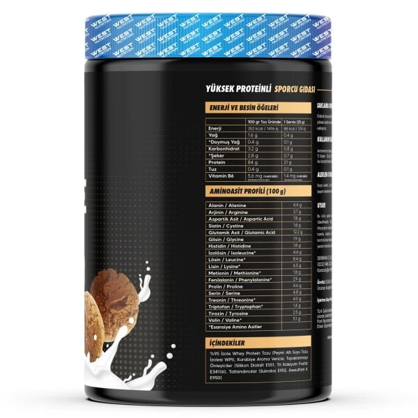 İzole Whey WPI Protein Tozu 750 gr