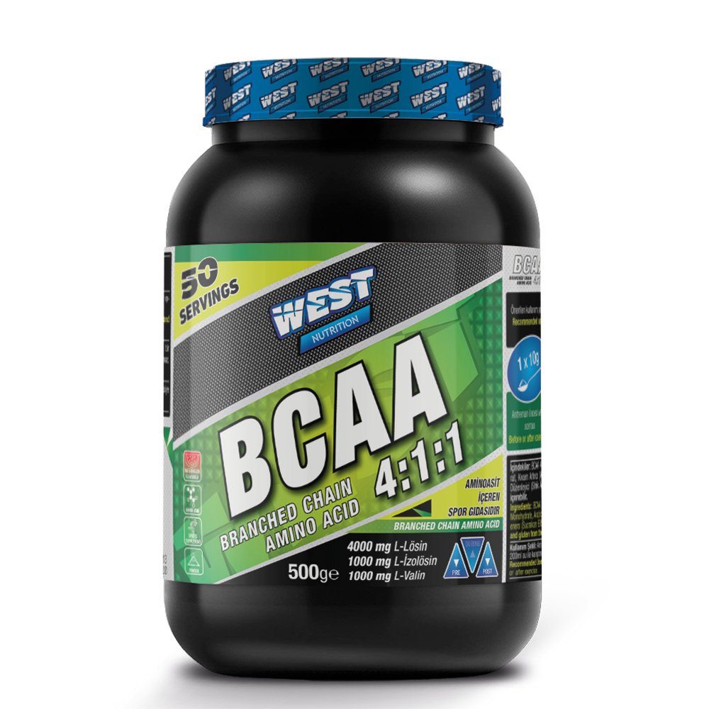 BCAA 4:1:1 500 gr (50 Servis) Aroma Seçenekli