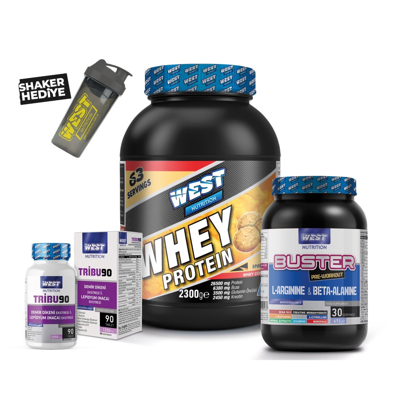 West Nutrition Whey Amino Paket 2