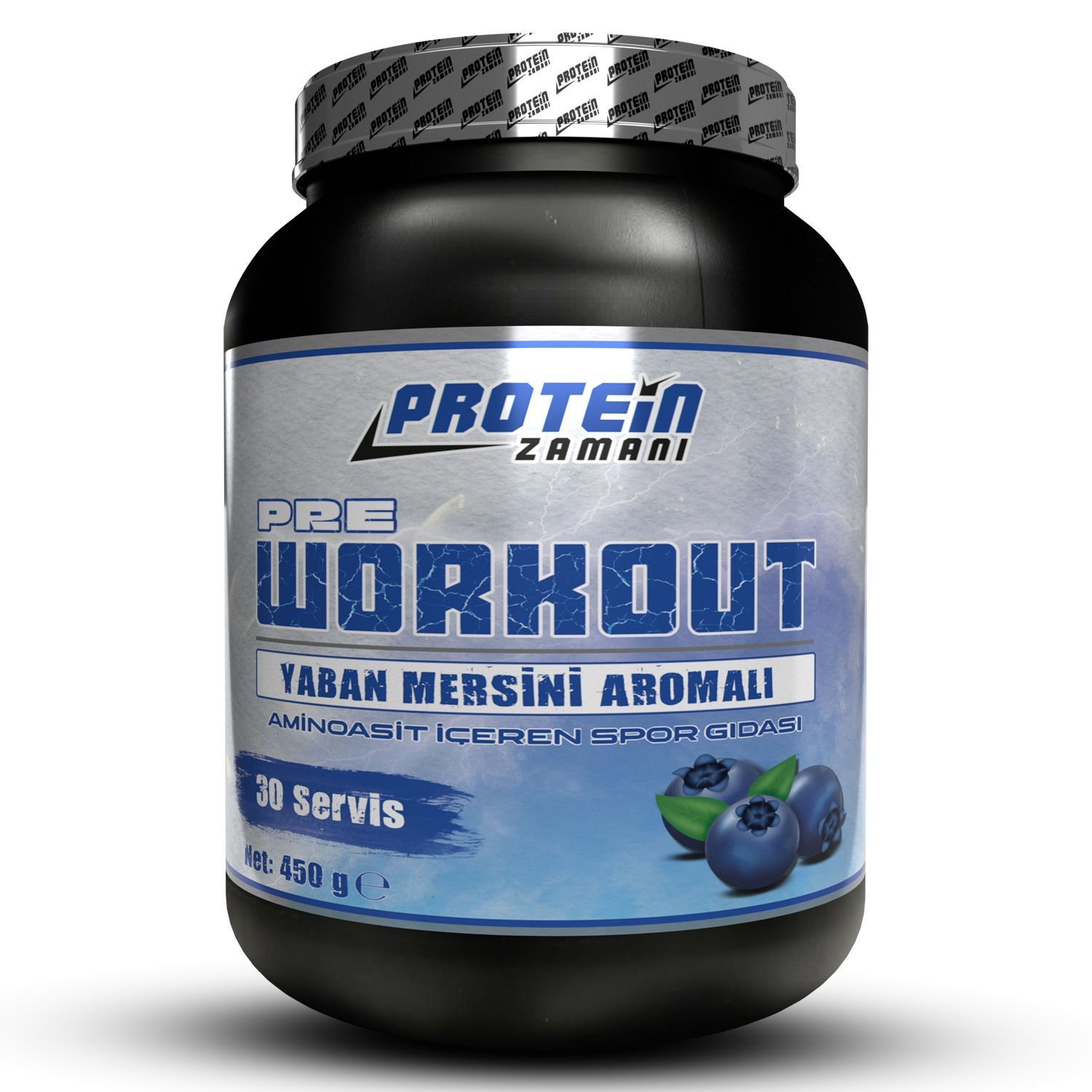 Preworkout 450 gram 30 Servis Yabanmersini Aromalı