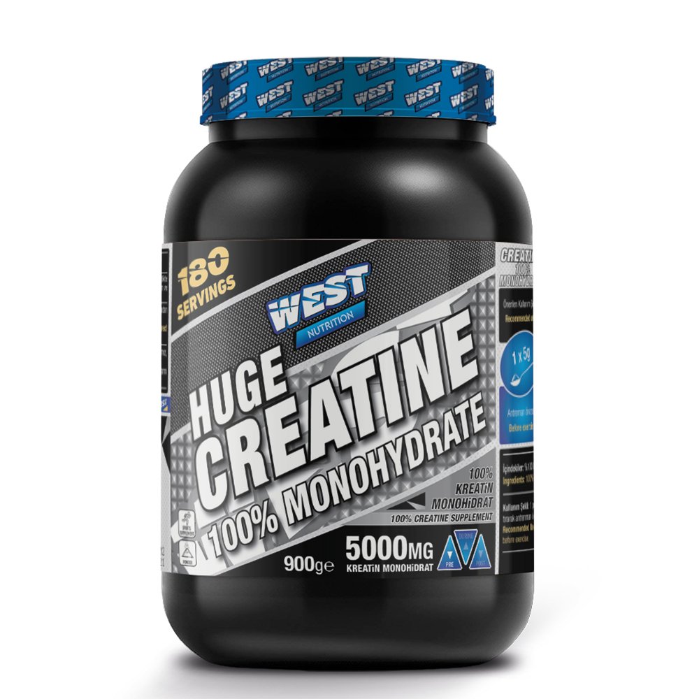 Huge Creatine Kreatin Monohidrat 900 gr 180 Servis Aromasız