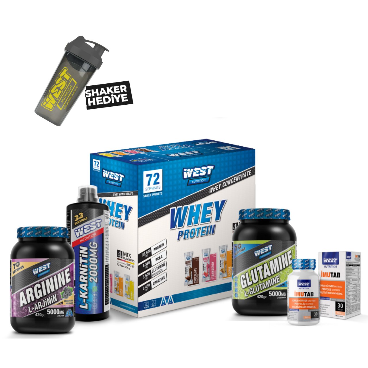 West Nutrition Pro Paket 2