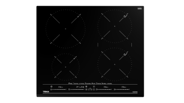 TEKA IZC 64630 BK MST 60 cm 4 pişirme bölmeli İndüksiyon Ocak ve Direct Function Multislider