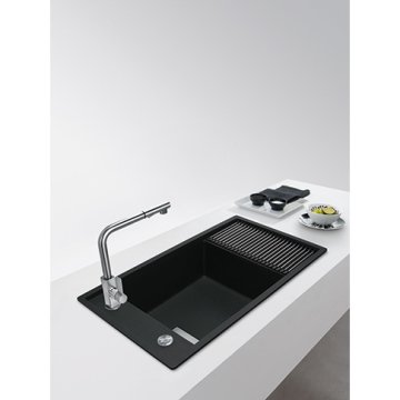 FRANKE FSG 611-88 NERO FRESNO EVİYE
