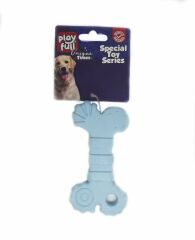 Playfull Kemik Şeklinde Plastik Köpek Oyuncağı 10x5.5 Cm