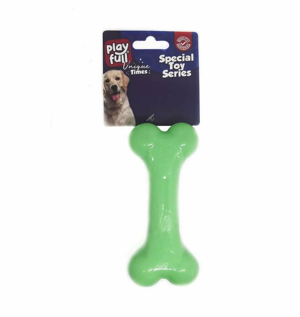 Playfull Kemik Şeklinde Köpek Oyuncağı 11x5 Cm