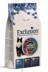 Exclusion Monoprotein Ton Balıklı ve Narlı Düşük Tahıllı Kısırlaştırılmış Kedi Maması 12 Kg