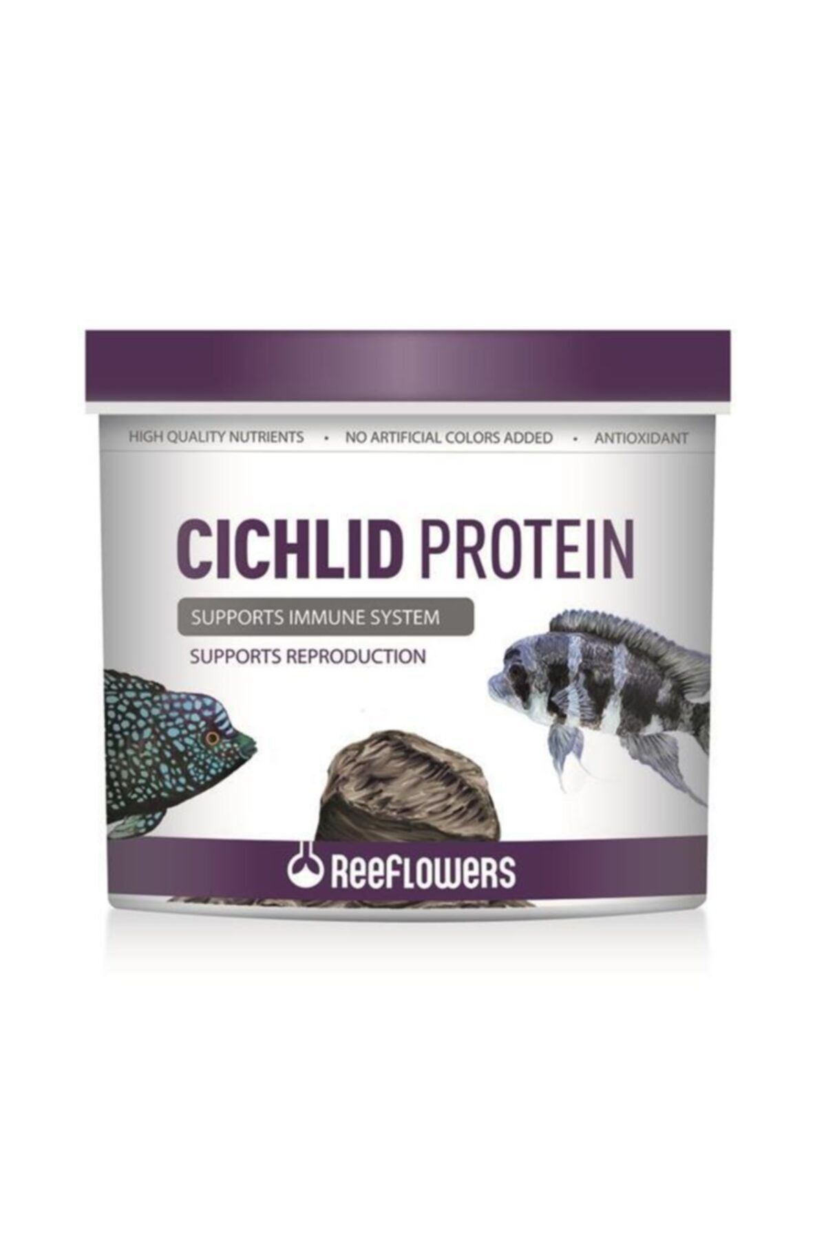 ReeFlowers Cichlid Protein Balık Yemi 8 Lt