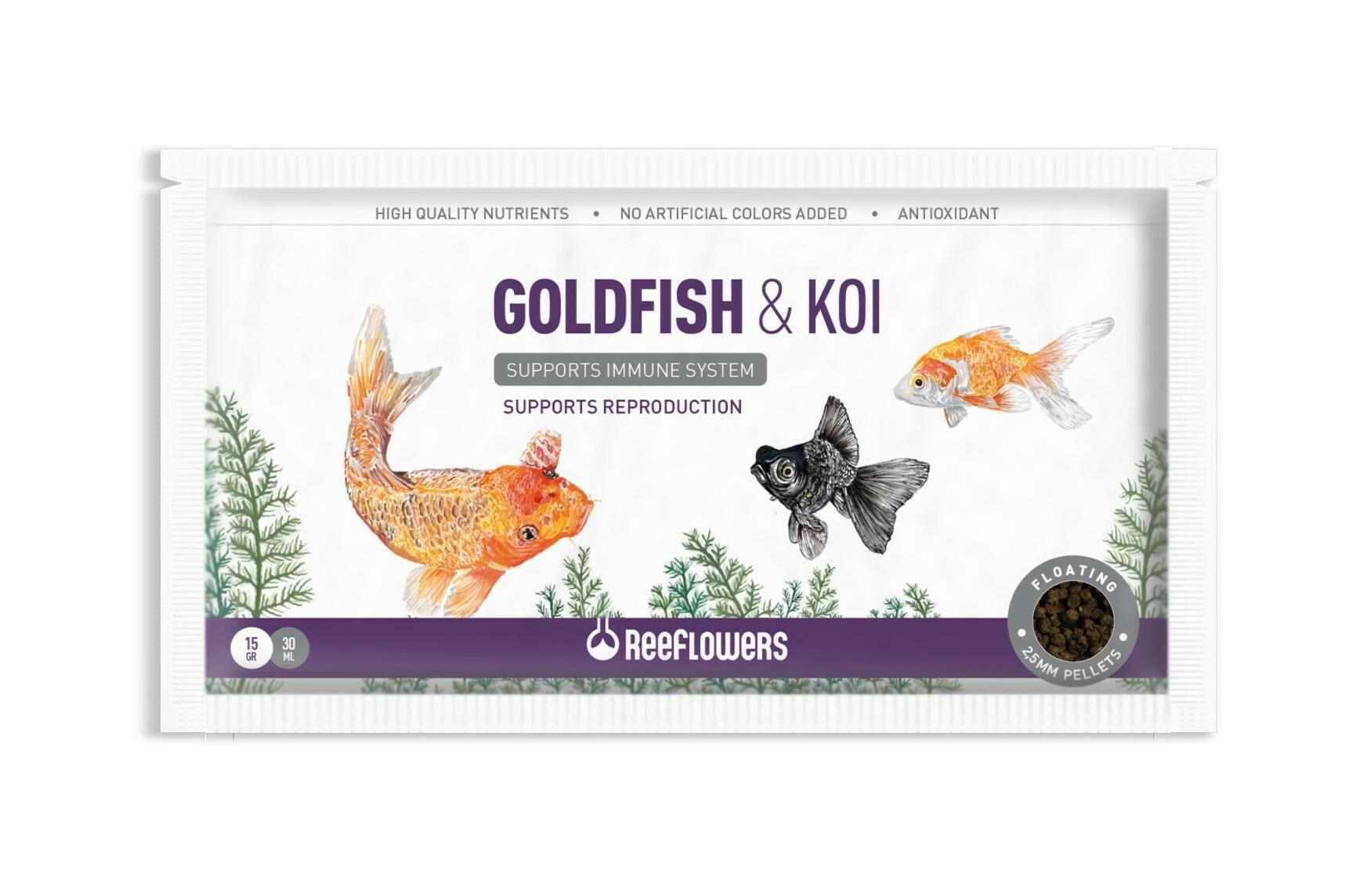 Goldfish & Koi Pellet 2,5 mm 15 Gr