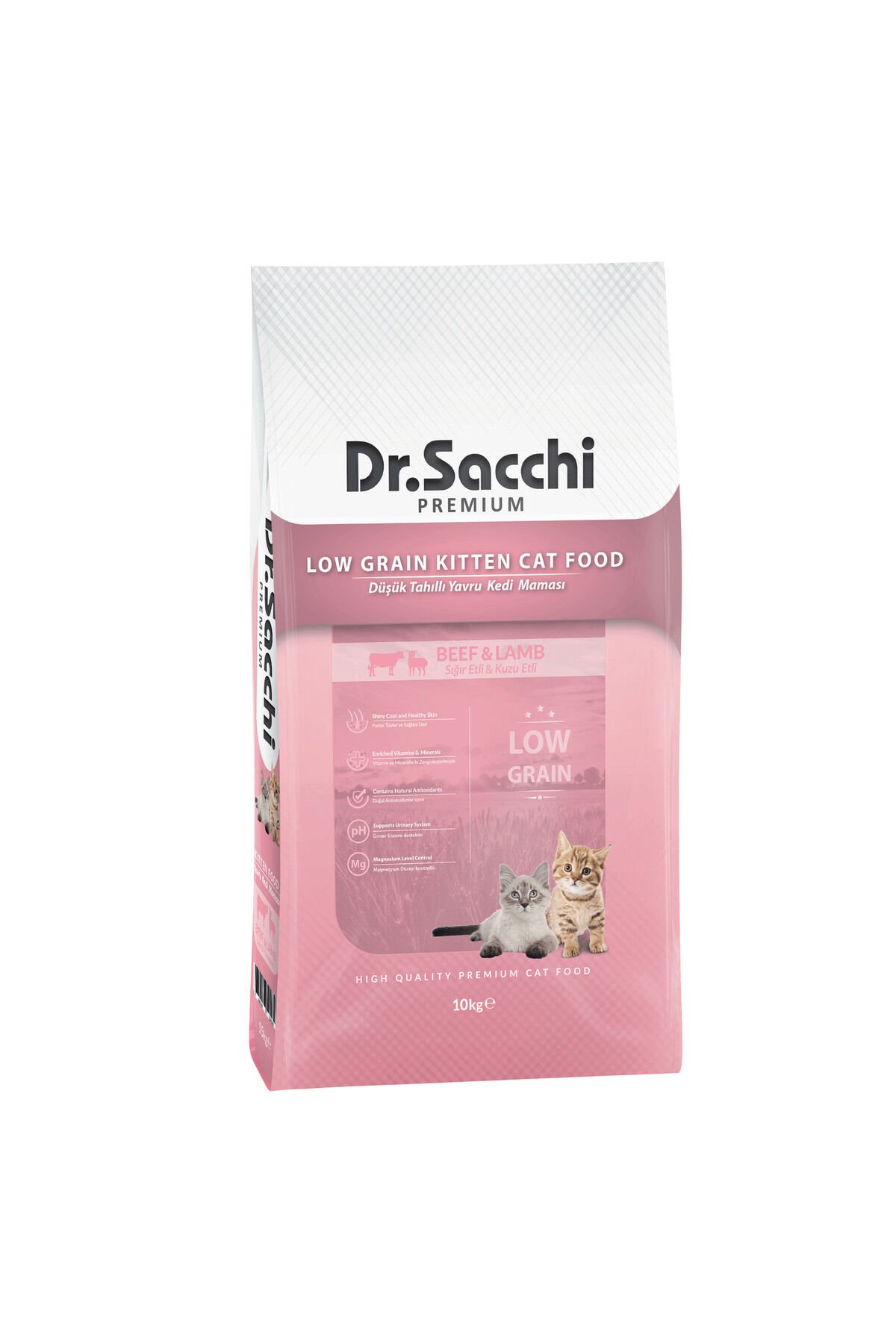 Dr. Sacchi Dr.sacchi Premium Düşük Tahıllı Yavru Kedi Maması 10kg