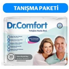 Dr.Comfort Yetişkin Belbantlı Hasta Bezi XLarge 30'lu - 1 Paket