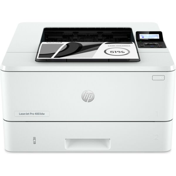 HP LaserJet Pro 4003dw Yazıcı, Kablosuz Siyah beyaz Yazıcı, Çift taraflı, 2Z610A