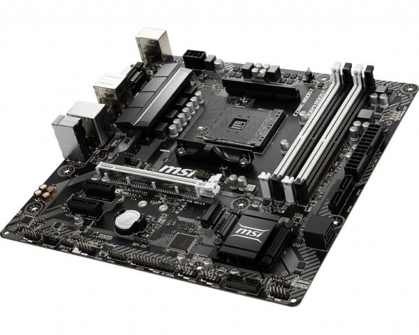 MSI B450M BAZOOKA V2 AM4 DDR4 3466(OC) DVI HDMI M.2 USB3.1 mATX