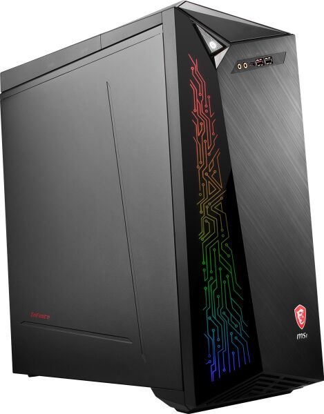 MSI PC MAG INFINITE 10SI-1031EU I7-10700 16GB DDR4 256GB SSD+1TB HDD GTX1660 SUPER GDDR6 6GB W10 GAMING DESKTOP