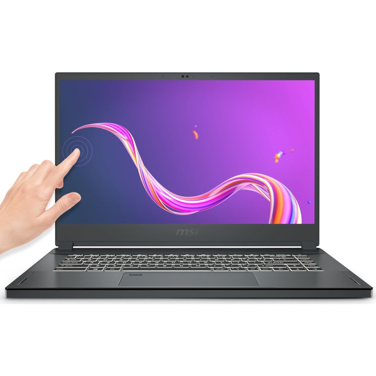 MSI NB CREATOR 15 A10SET-078TR I7-10875H 16GB DDR4 RTX2060 GDDR6 6GB 512GB SSD TOUCH 15.6 FHD W10