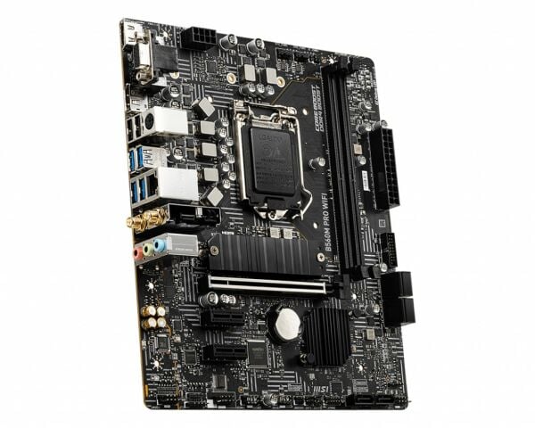 MSI MB B560M PRO WIFI SOKET 1200 DDR4 5200 (OC) PCI-E Gen 4 ,M.2 USB3.2 1x 2.5G LAN Wi-Fi 6 mATX