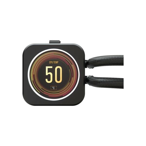 Icue H100I Elite LCD Ekran 240MM Sivi Işlemci Soğutucusu CW-9060061-WW
