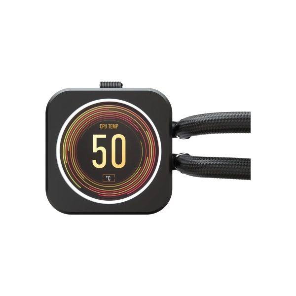 Icue H100I Elite LCD Ekran 240MM Sivi Işlemci Soğutucusu CW-9060061-WW