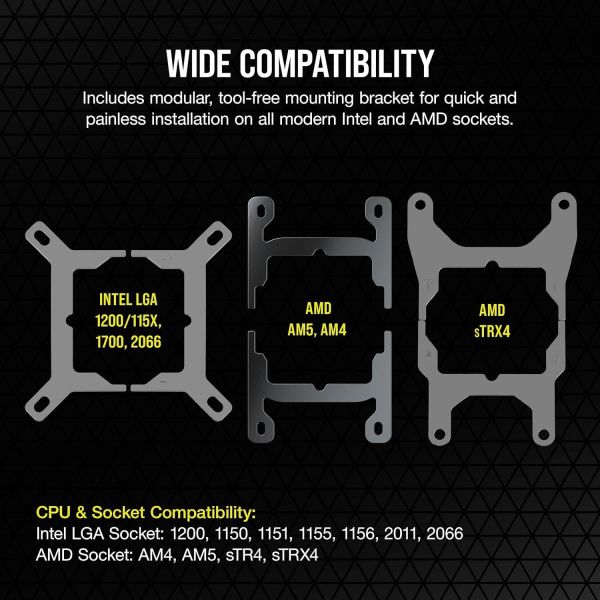Corsaır Icue H170I Elıte Capellıx Xt 420MM CW-9060071-WW Rgb Sıvı Siyah Işlemci Soğutucusu