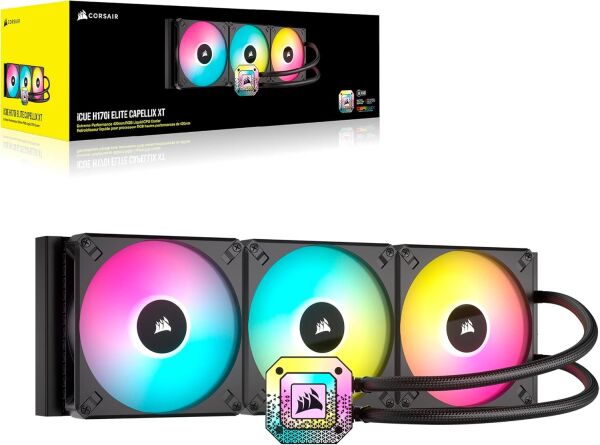 Corsaır Icue H170I Elıte Capellıx Xt 420MM CW-9060071-WW Rgb Sıvı Siyah Işlemci Soğutucusu