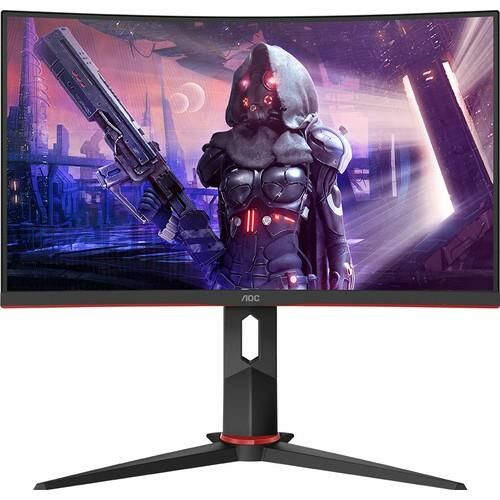 AOC C24G2U/BK 23.6'' 165Hz 1ms (VGA HDMI-Display-VGA) FreeSync Full HD Curved LED Monitör