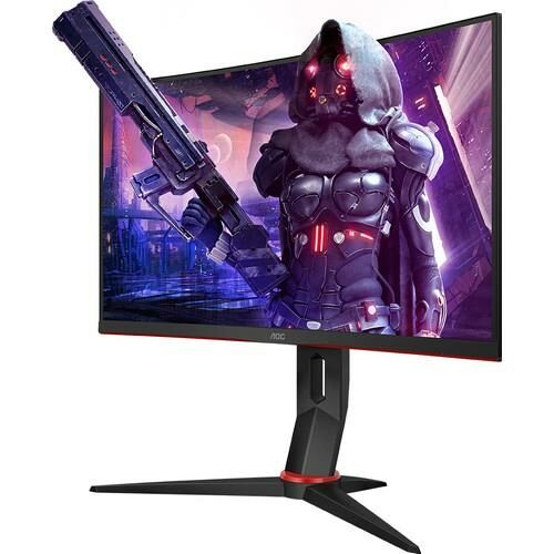 AOC C24G2U/BK 23.6'' 165Hz 1ms (VGA HDMI-Display-VGA) FreeSync Full HD Curved LED Monitör