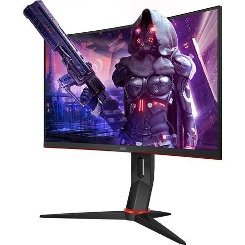 AOC C24G2U/BK 23.6'' 165Hz 1ms (VGA HDMI-Display-VGA) FreeSync Full HD Curved LED Monitör