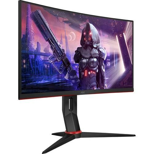 AOC C24G2U/BK 23.6'' 165Hz 1ms (VGA HDMI-Display-VGA) FreeSync Full HD Curved LED Monitör