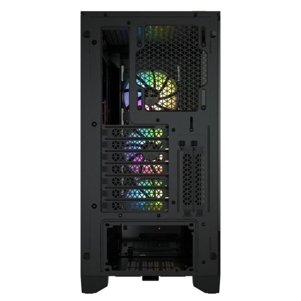 CORSAIR CC-9011204-WW ICUE 4000X RGB TEMPERLI CAM YAN PANEL MID TOWER BILGISAYAR KASASI SIYAH
