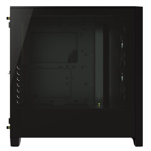 CORSAIR CC-9011204-WW ICUE 4000X RGB TEMPERLI CAM YAN PANEL MID TOWER BILGISAYAR KASASI SIYAH