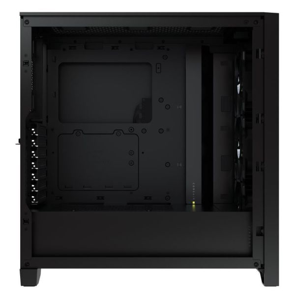 CORSAIR CC-9011204-WW ICUE 4000X RGB TEMPERLI CAM YAN PANEL MID TOWER BILGISAYAR KASASI SIYAH