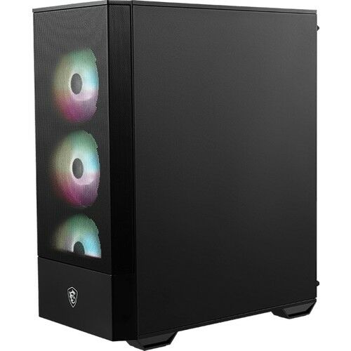 Msı Mag Forge 112R Temperli Cam 3X120MM 1X120MM Argb Fan Atx Gaming Bilgisayar Kasası