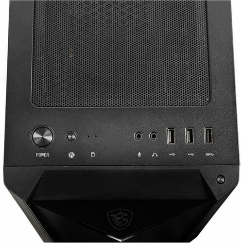 MSI MAG SHIELD 110A Temperli Cam 2x120mm ARGB Fan ATX Gaming Bilgisayar Kasası