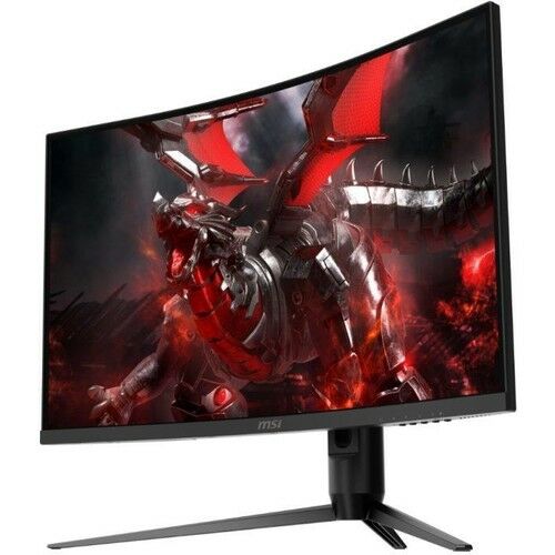 MSI 27'' OPTIX G271CQR 2560x1440 (WQHD) CURVE 1000R VA 165HZ 1MS FREESYNC PREMIUM  GAMING MONITOR