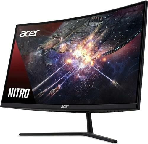 Acer Nitro EI322QURP 31.5'' QHD ZeroFrame Curved 1500R 165Hz 1 MS 2560 X 1440 HDR 400 VA LED 2xHDMI 2xDP Gaming Monitör
