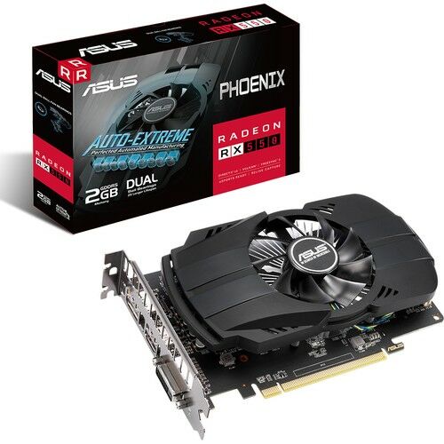 Asus AMD Radeon RX550 2GB 64Bit GDDR5 PCI-Express 3.0 Ekran Kartı (PH-550-2G)